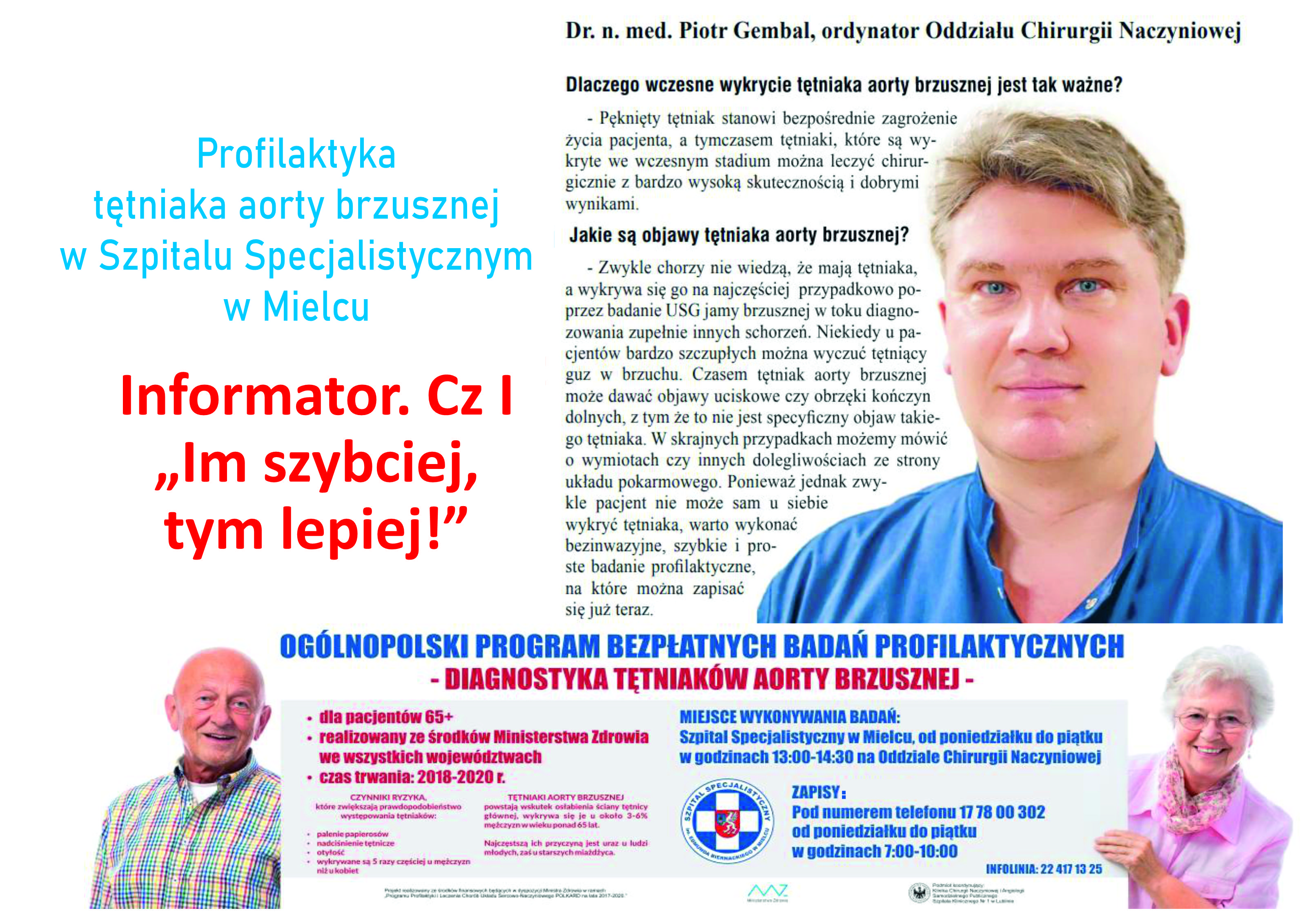 Szpital Specjalistyczny W Mielcu Sprawdź Czy Nie Masz Tętniaka Aorty Brzusznej Dlaczego Czas 0892